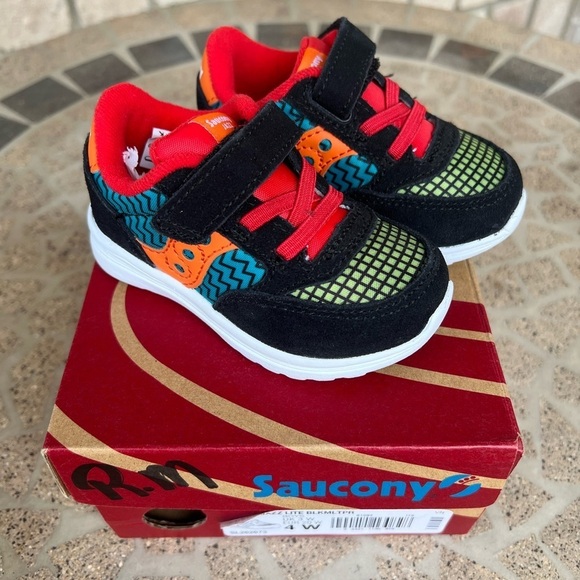 NIB Baby Jazz Lite Suede and Mesh Shoes - Picture 4 of 6